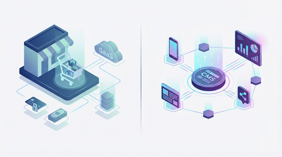 This image illustrates the role of the CMS module in BMS DXP