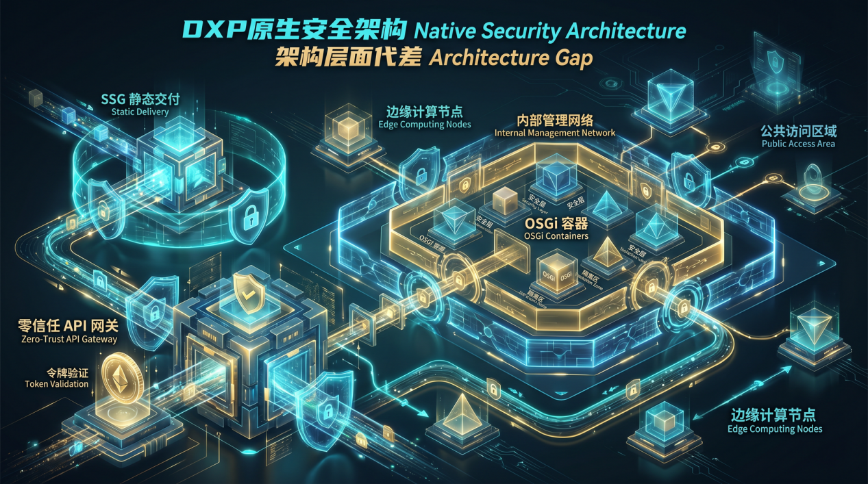 图片展示了模块化无头架构