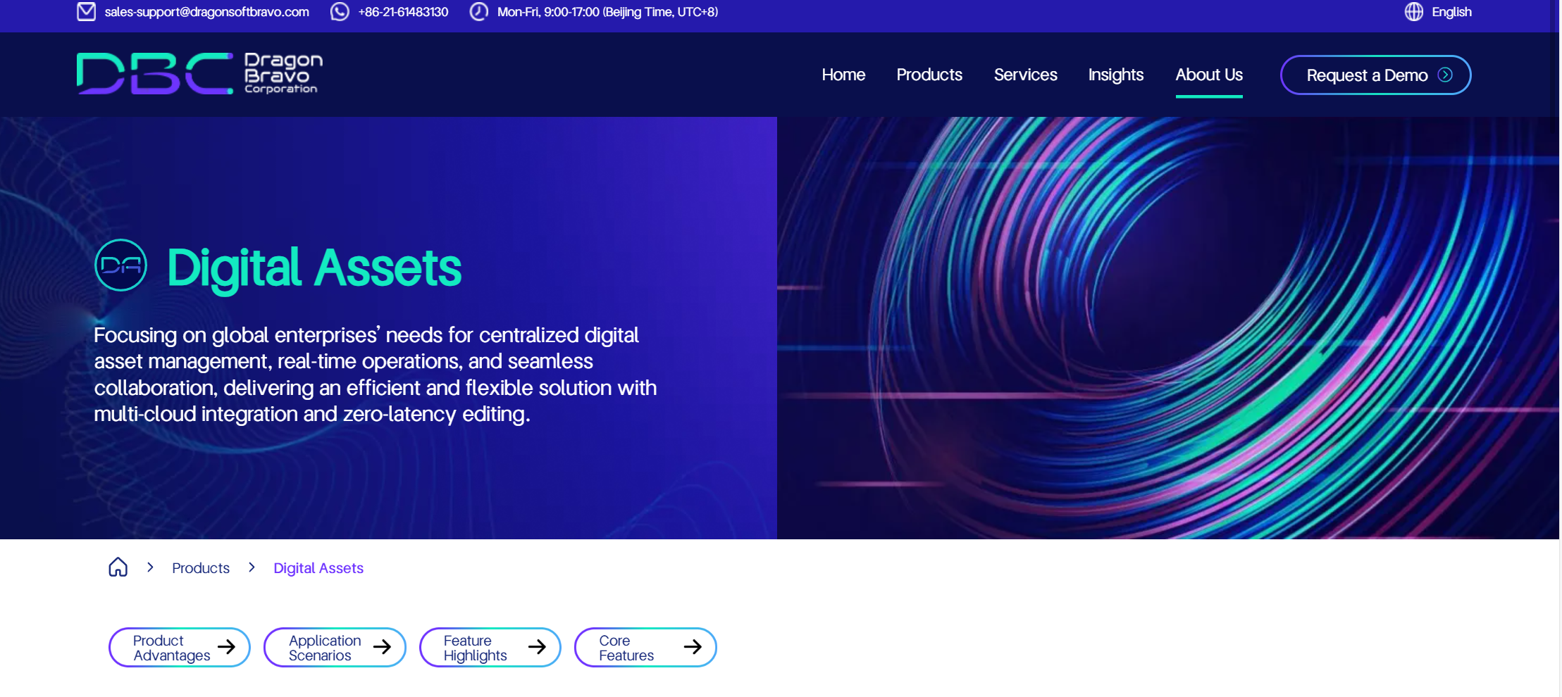 This image shows the overview interface of the BMS Digital Assets module