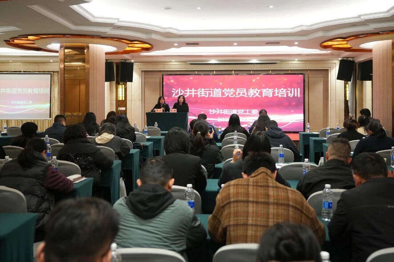 南昌龙孚信息技术有限公司党支部选派本支部正式党员及新接收的预备党员代表，赴沙井街道党工委组织的2025年度党员集中教育培训活动现场